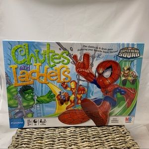 MB games chutes and ladders Marvel